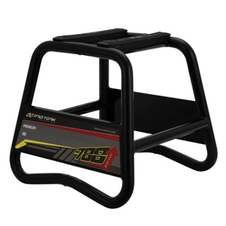 Cavalete Para Moto Central Pro Tork Em Aço Stand 788 Off Road Preto / Colorido Resistente