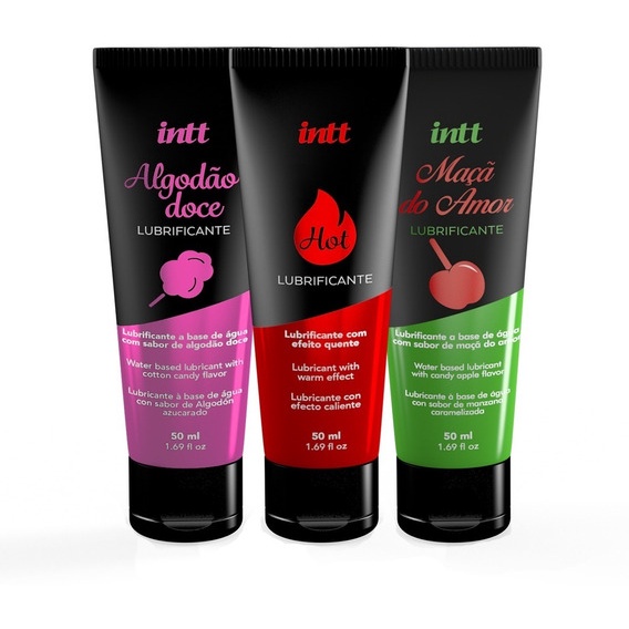 Lubrificante Massagem Algodão Doce / Morango / Maça Do Amor  / Chiclete em Oferta na Shopee