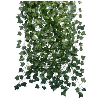 Trepadeira 2 Metros Artificial Verde Hera Pacote Ramas Muro Inglês Jardim Vertical em Oferta na Shopee
