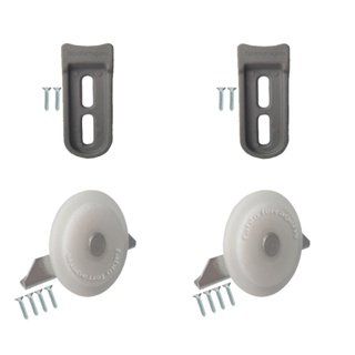 Sistema De Roldana Porta Correr Guarda Roupa F941084 (CURVO) em Oferta na Shopee