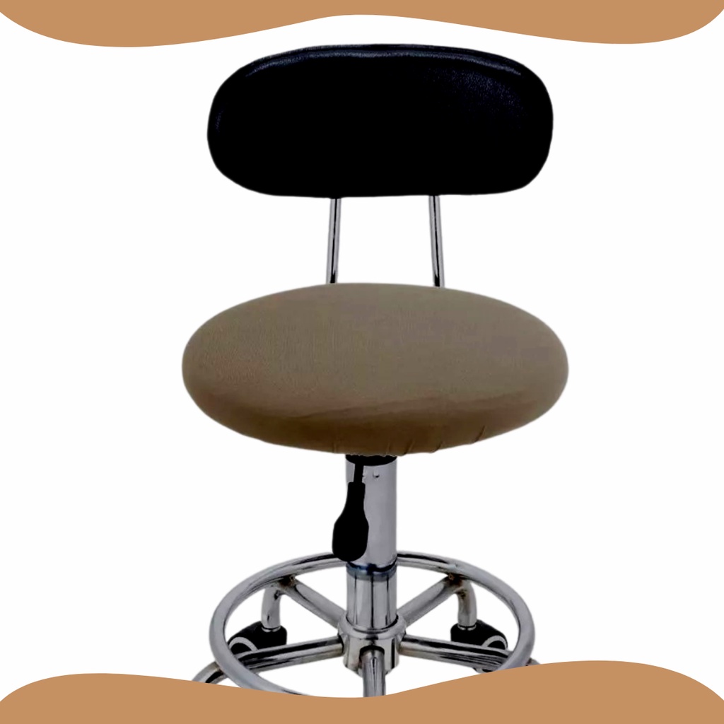 Kit 4 Capas Protetora Para Assento De Cadeira E Banqueta De Malha Gel Lisa Varias Cores Redonda em Oferta na Shopee