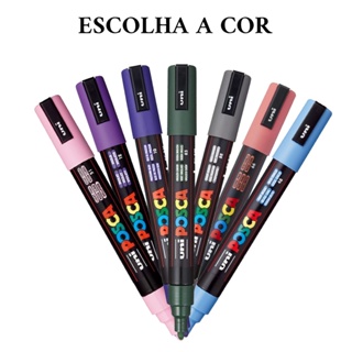 Caneta Posca PC-5M - Uni Ball - Escolha a Cor em Oferta na Shopee