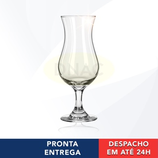 6 Taças de Vidro Nadir Figueiredo Windsor Hurricane 355ml – Ideal para Coquetéis e Drinks Especiais em Oferta na Shopee