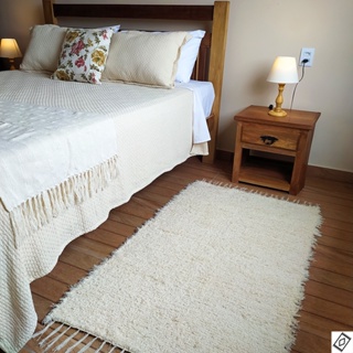 Tapete Médio Macio Felpudo Peludo - 1,50m x 80cm em Oferta na Shopee