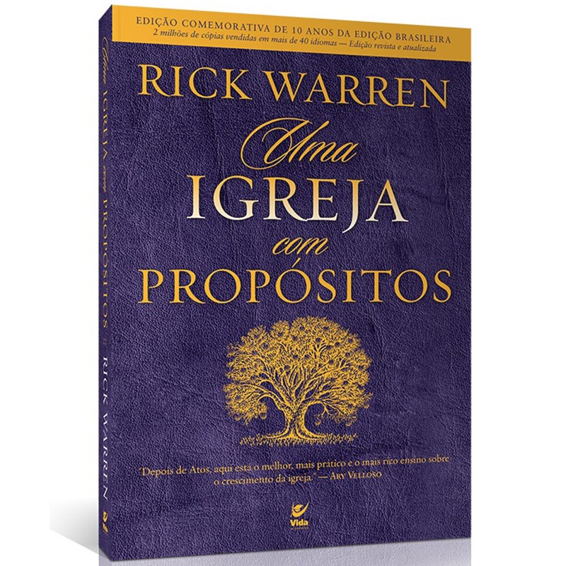 Uma Igreja com Propósitos | Rick Warren em Oferta na Shopee