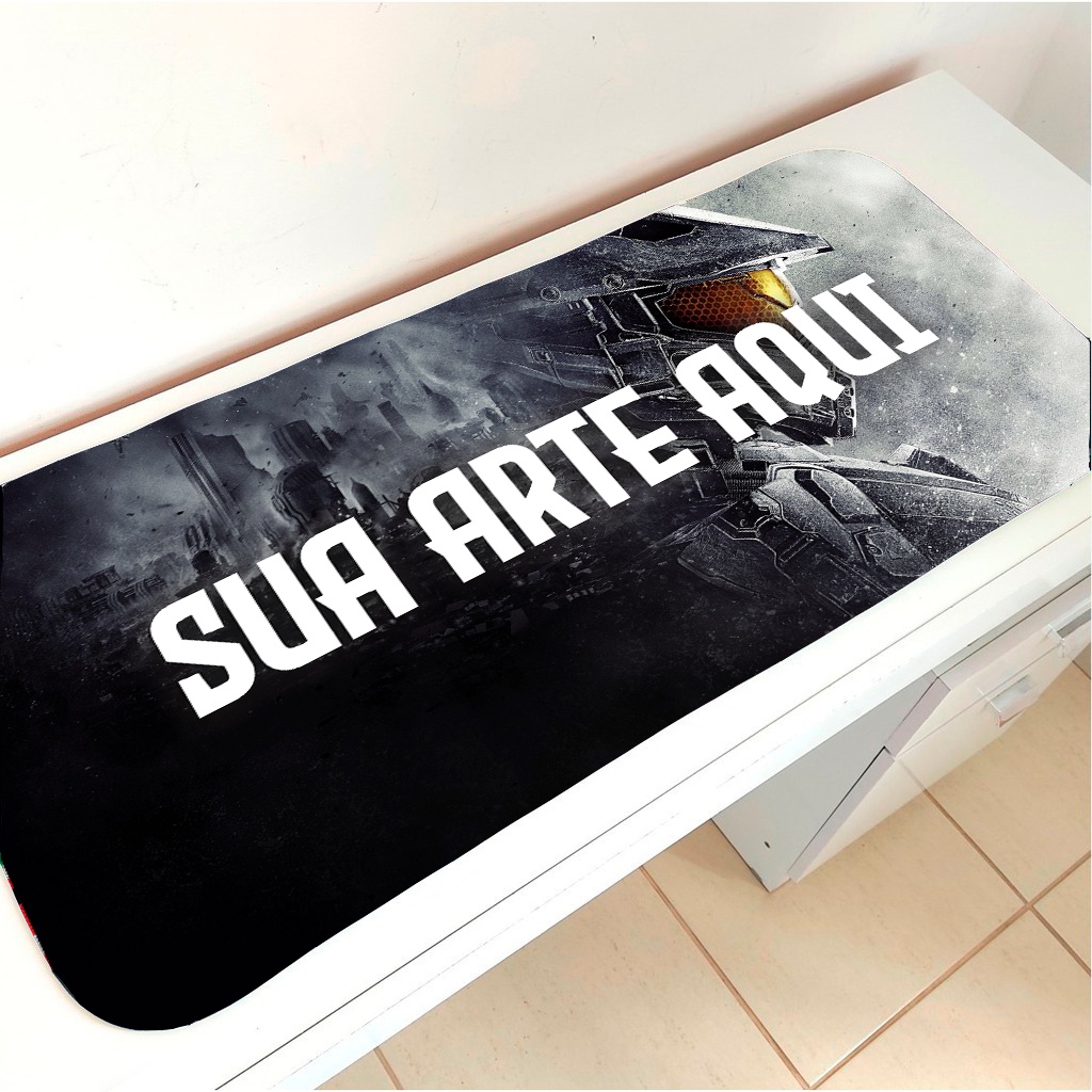 Mouse Pad Gamer Personalizado 90x40 70x30 60x40 45x30