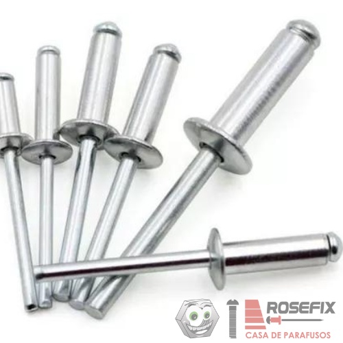 Rebite POP REPUXO412(4,0X12) ALUMINIO KIT1000PÇ em Oferta na Shopee