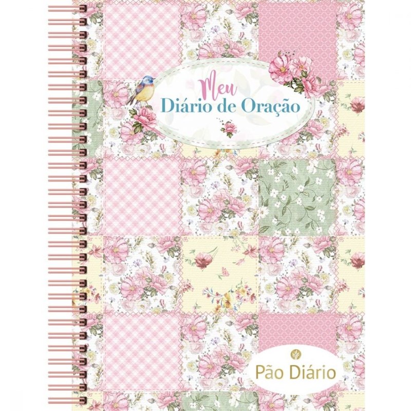 Devocional Meu Diário de Oração | Capa Dura Espiral em Oferta na Shopee