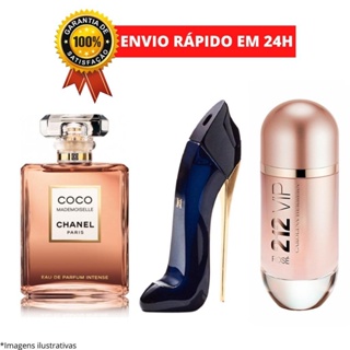 Combo 03 Perfumes Femininos Importados Lavi + Good + Coco Ch Promoção!