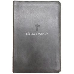 Bíblia Sagrada | ACF | Leitura Perfeita | Letra Grande | Couro Soft Cinza