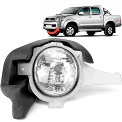 Farol De Milha Neblina Auxiliar Toyota Hilux 05 06 07 08 - Esquerdo ou Direito