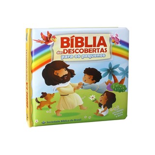 Bíblia de Descobertas para os Pequenos | TNL Letra Normal | Capa Ilustrada em Oferta na Shopee