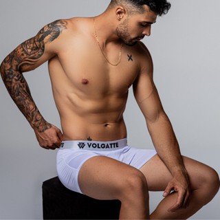 Kit 10 Cuecas Box Boxer Imperius Confortável Elástico Acetinado Prateado Volgatte Original