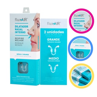 Dilatador Nasal Interno Flux Air Respire Melhor 2 Unidade M e G