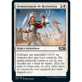 Demonstração de Resistencia - Magic The Gathering