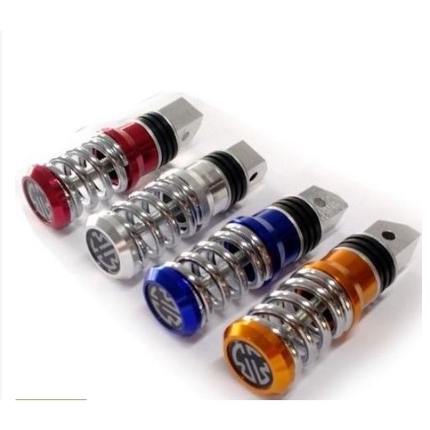 Pedaleira Traseira Mola Moto Esportiva Decorativa para Moto Titan Fan CG Honda-p0329 em Oferta na Shopee