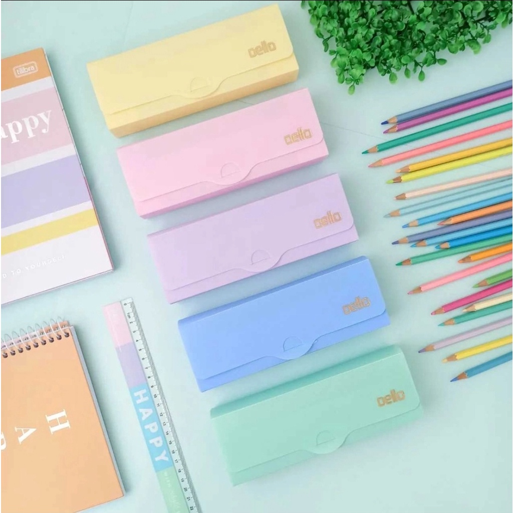 Estojo Dello Tom Pastel: Onde Comprar | BuscaProdutos