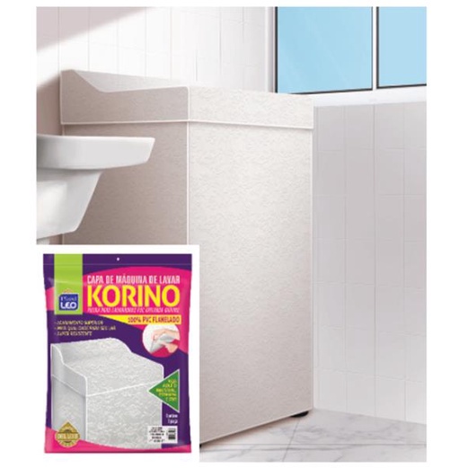 CAPA P/ MAQ PVC FORRADO KORINO LISO G