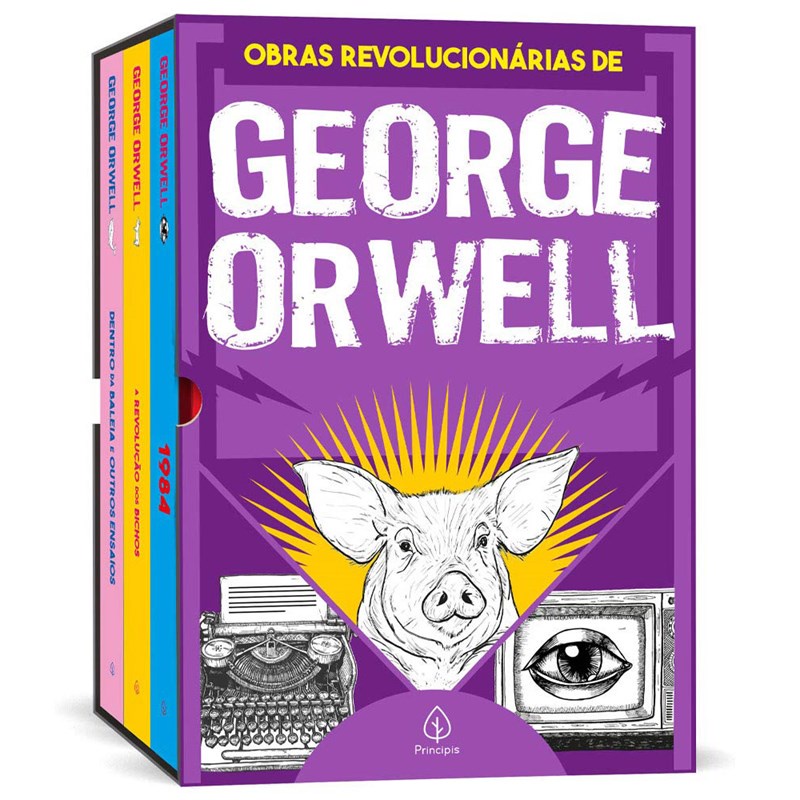 Box As obras revolucionárias de George Orwell | Com 3 livros em Oferta na Shopee