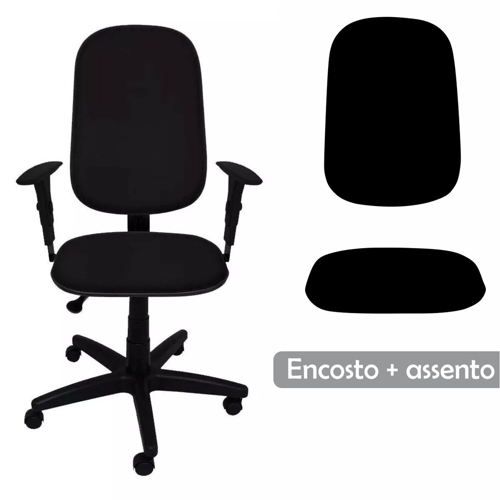 Capa Para Cadeira de Escritório Diretor Assento e Encosto em Oferta na Shopee