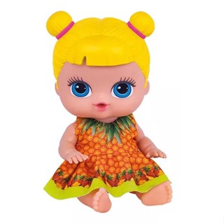 Boneca Coleção Frutinhas Com Cheiro- Abacaxi Cotiplás