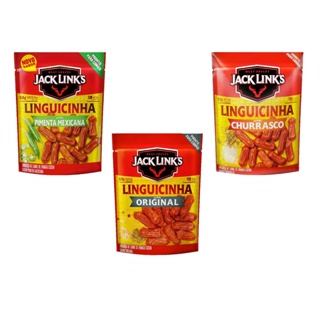 Linguicinha Defumada Original Churrasco Pimenta 30g C/10un - Jack Link's em Oferta na Shopee