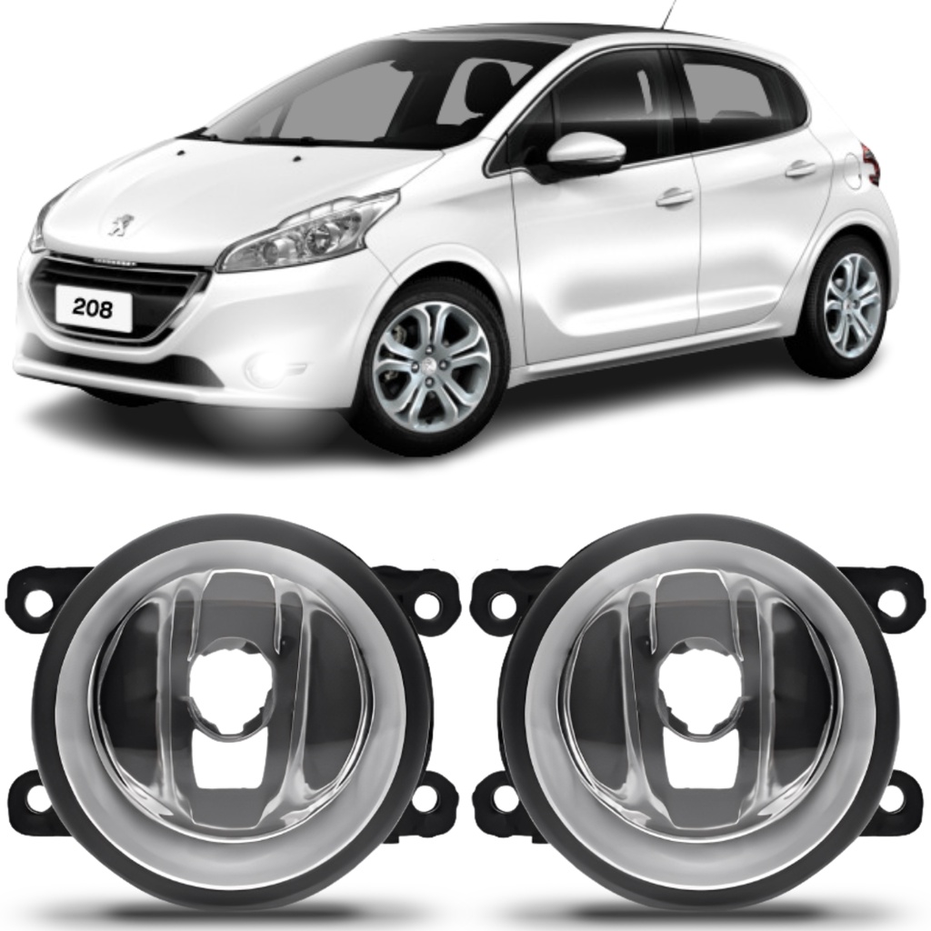 Par Farol Milha 208 2012 2013 2014 2015 2016 em Oferta na Shopee