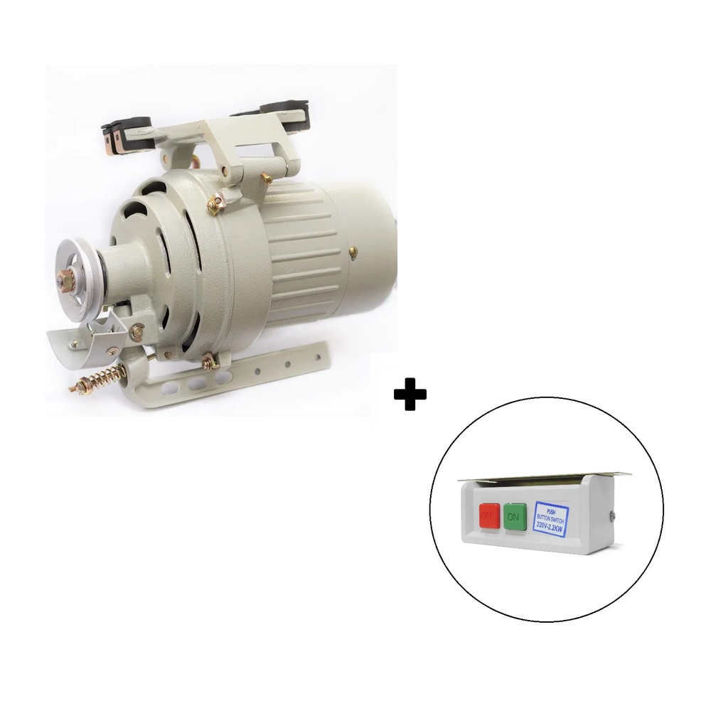 Motor De Embreagem Bivolt Para Maquina De Costura Industrial