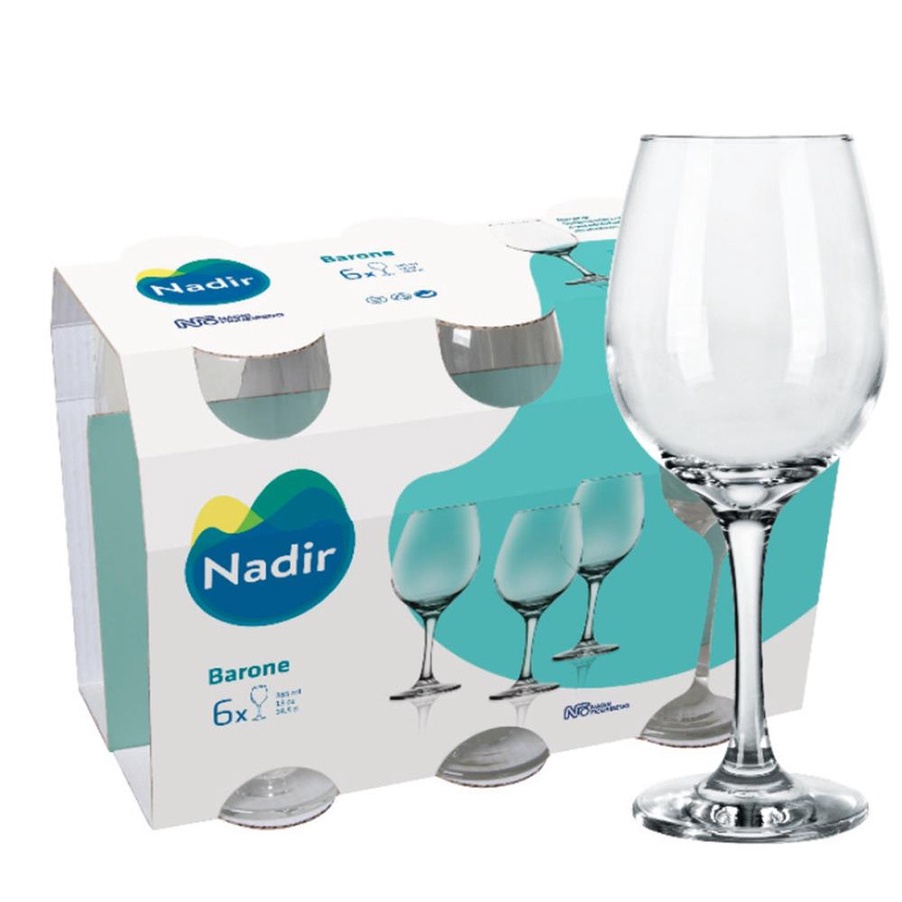 BARONE TACA VINHO 385 ML - JG C/ 06 PCS