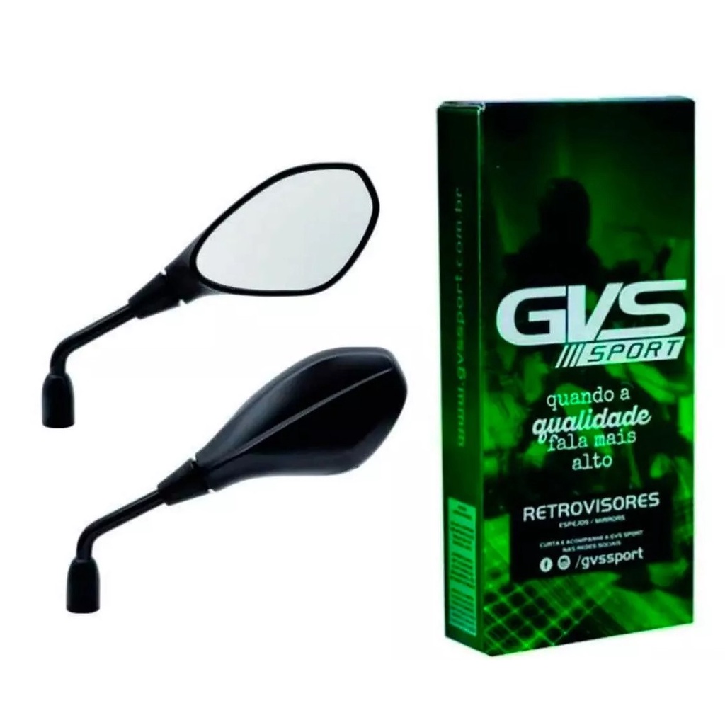 RETROVISOR MINI F800 GS 650 BMW LENTE PLANA HASTE FIXA TITAN MOTOS HONDA em Oferta na Shopee