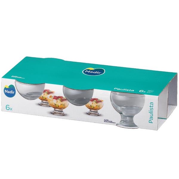 PAULISTA JG TACA SOBREMESA 06 PCS 220 ML