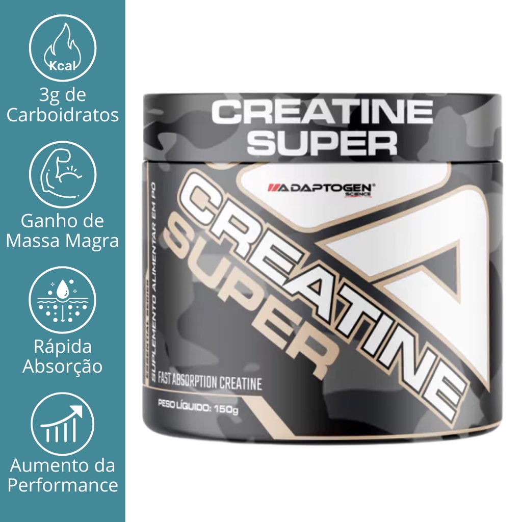 CREATINA SUPER 150G - ADAPTOGEN