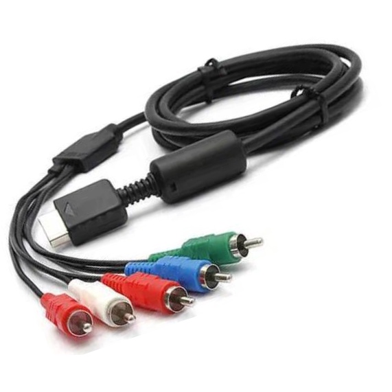 Cabo Video Componente Ps2 Ps3 Alta Definição Tv Hdtv Led Lcd em Oferta na Shopee