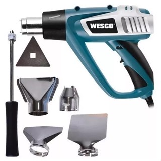 Soprador Térmico 1800w 110 Volts + Kit Acessórios - Wesco
