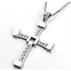 Colar Pingente De Cruz Hipoalêrgenico Hip Hop em Oferta na Shopee