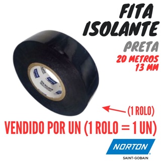 Fita Isolante 20 Metros - Norton em Oferta na Shopee