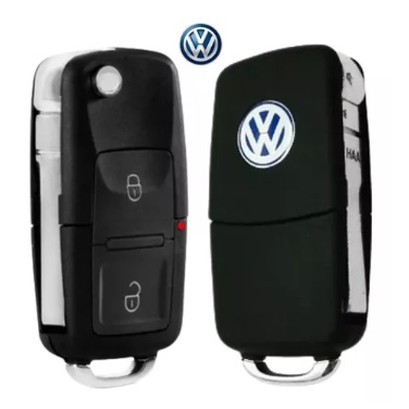Carcaça Chave Canivete VW Saveiro G5 Golf Fox 2 Botões em Oferta na Shopee