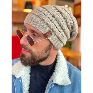 Gorro Beanie Touca Unissex Inverno Tricô em Oferta na Shopee
