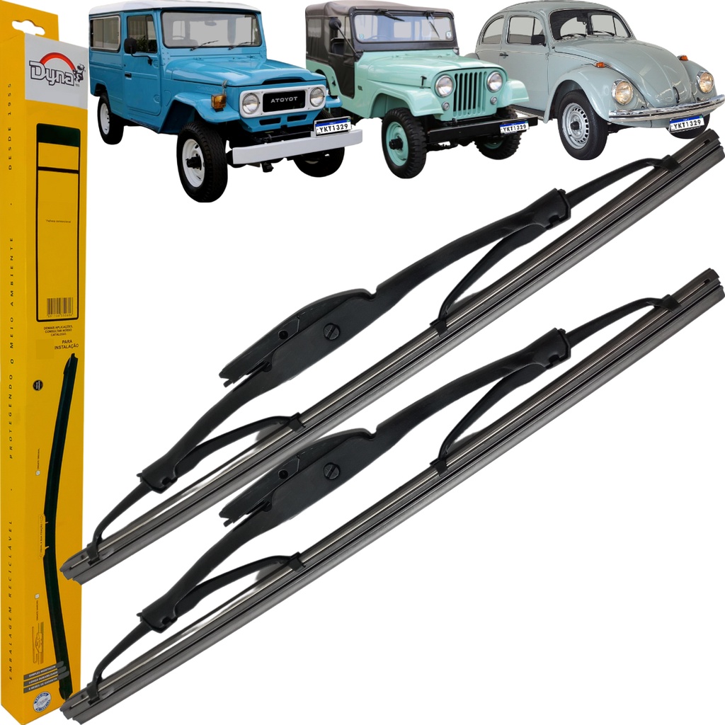 Par de Palhetas Dianteiras Dyna Fusca Willys Bandeirante em Oferta na Shopee