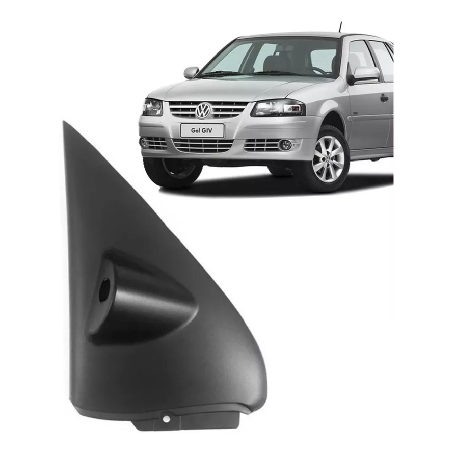 Acabamento Interno Retrovisor Gol G2 G3 G4 4 Portas Lado Direito C/ Controle