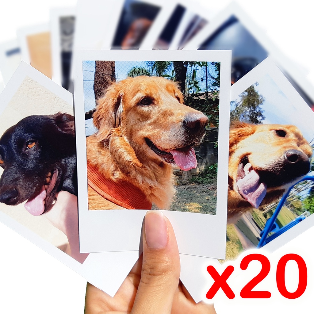 Revelar Fotos POLAROIT (20 Unidades) em Oferta na Shopee