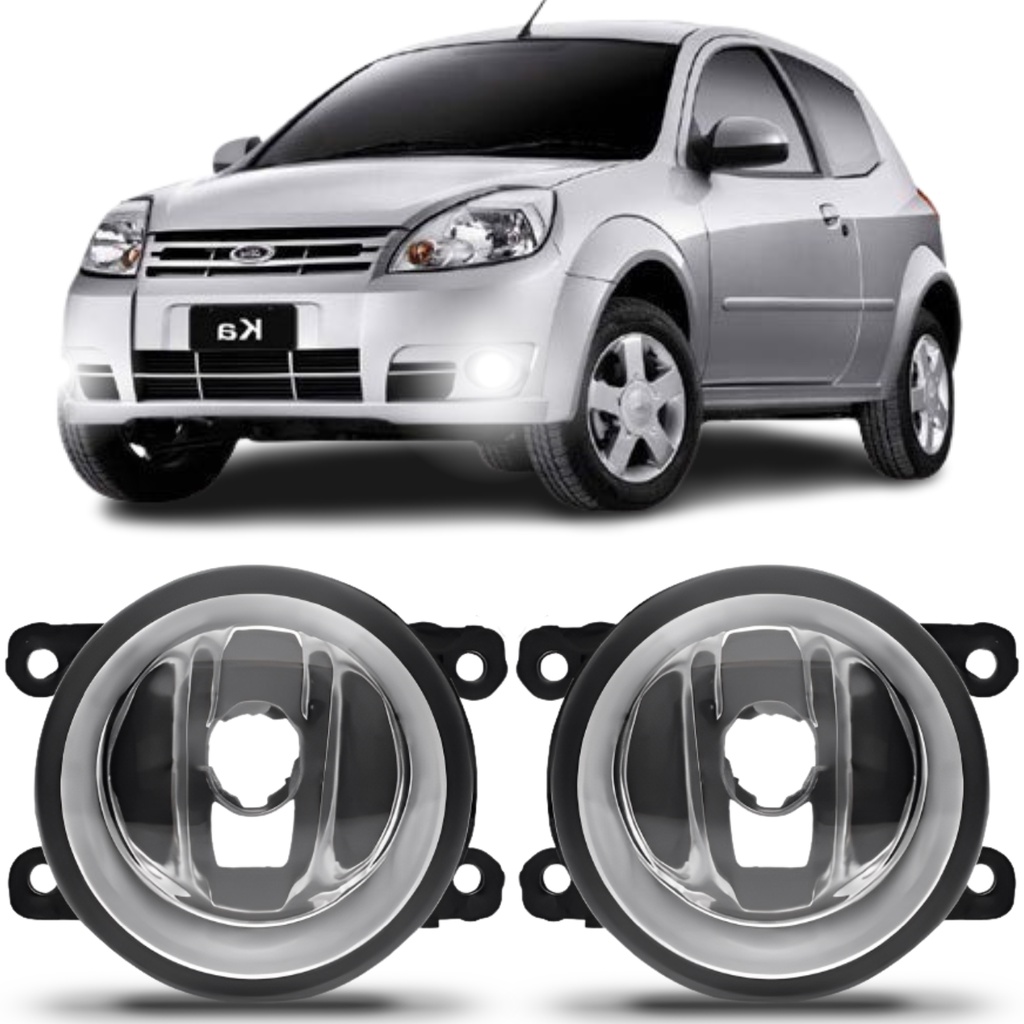 Par Farol Milha Ford Ka 2010 2011 2012 2013 2014 em Oferta na Shopee