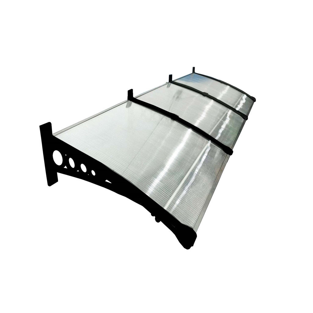 Toldo Policarbonato 3,50x0,70m - Cobertura para Janelas e Portas - Escolha a cor!