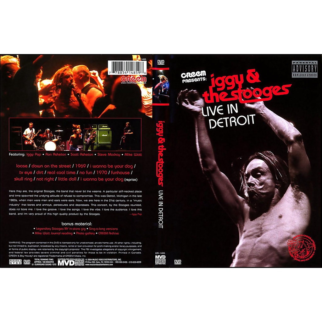Iggy & The Stooges - Live In Detroit