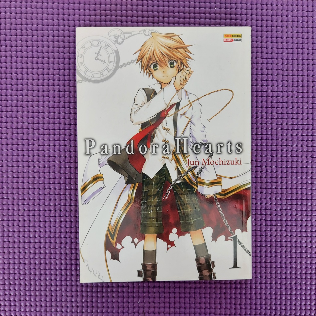 PANDORA HEARTS N°s: 01, 02, 03, 13 MANGÁ PT BR PLANET MANGA PANINI