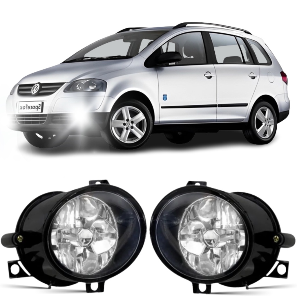 Par Farol Milha Spacefox 2003 2004 2005 2006 2007 2008 2009 2010 em Oferta na Shopee