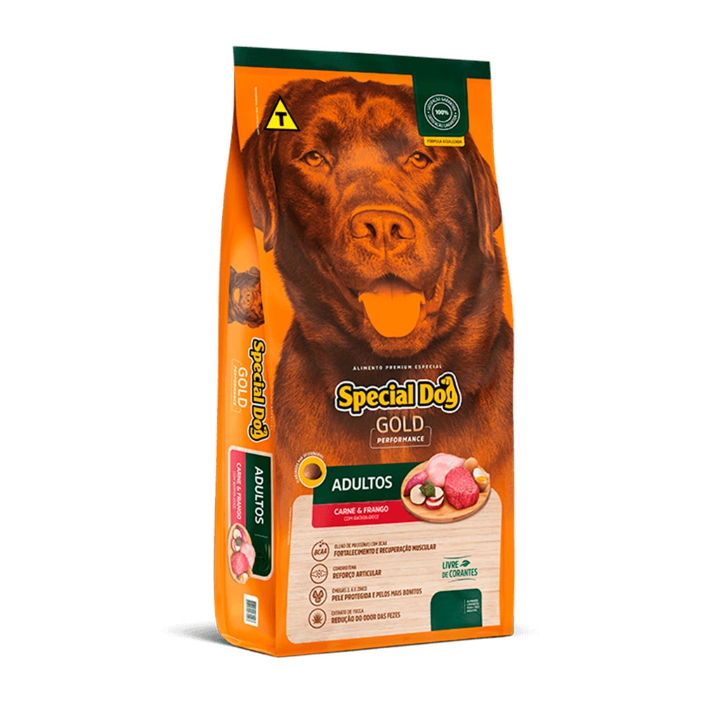 Ração Special Dog Gold Premium Especial para Cães Adultos 15Kg
