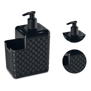 Porta Detergente e Bucha Dispenser Cozinha Sabão Suporte Esponja Buchinha Sabonete