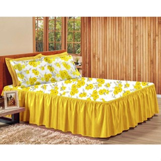 Colcha Casal Box/Queen Oxford Floral Diversas Atacado - Promoção Limitada