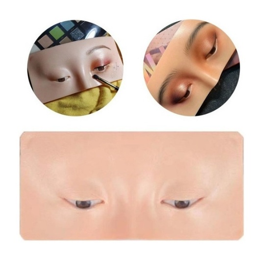 Olho De Silicone 3d Placa Para Treino Microblading Make 1UN